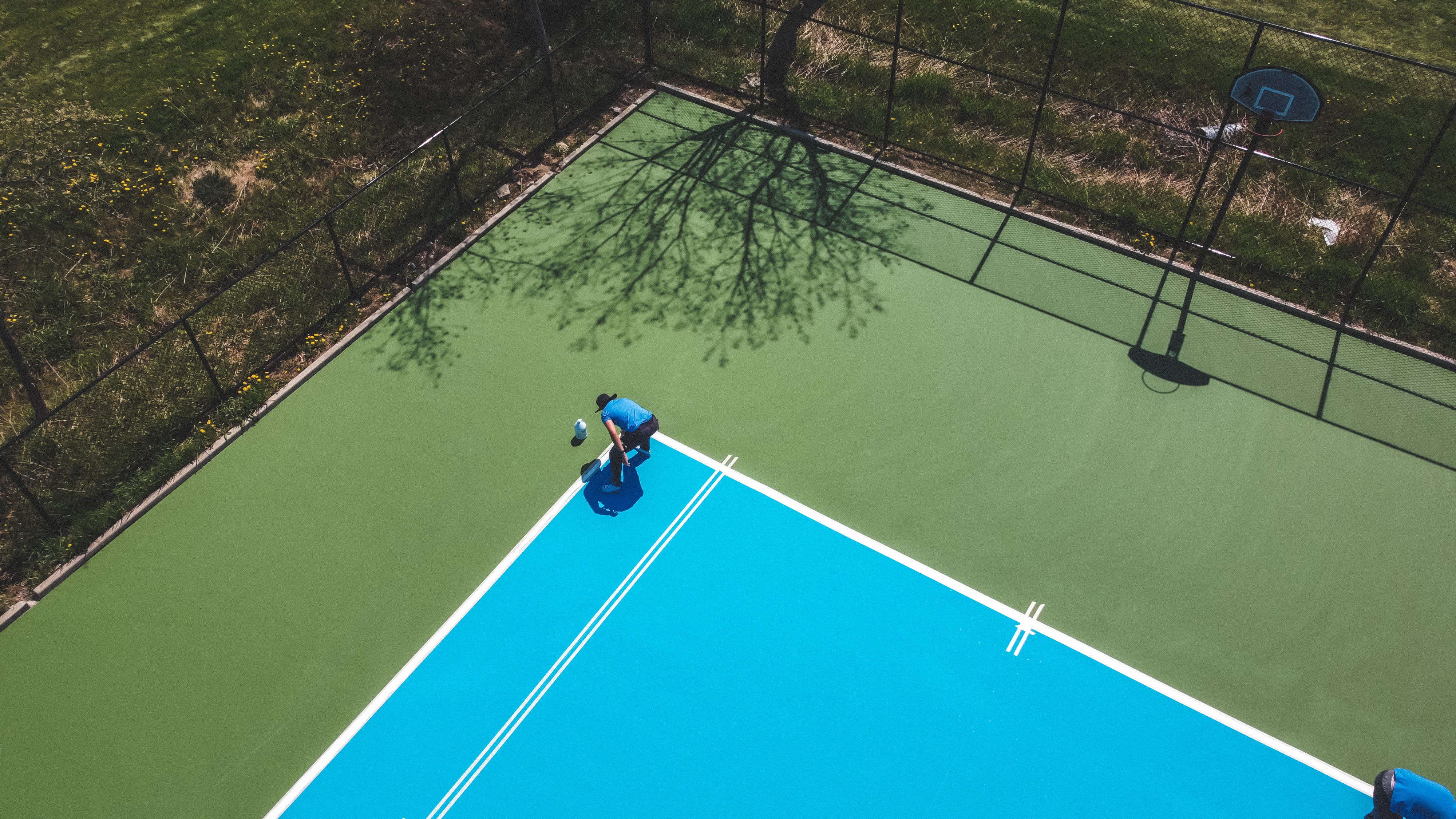 Line Paint (For Tennis, Pickleball & Basketball Game Lines)