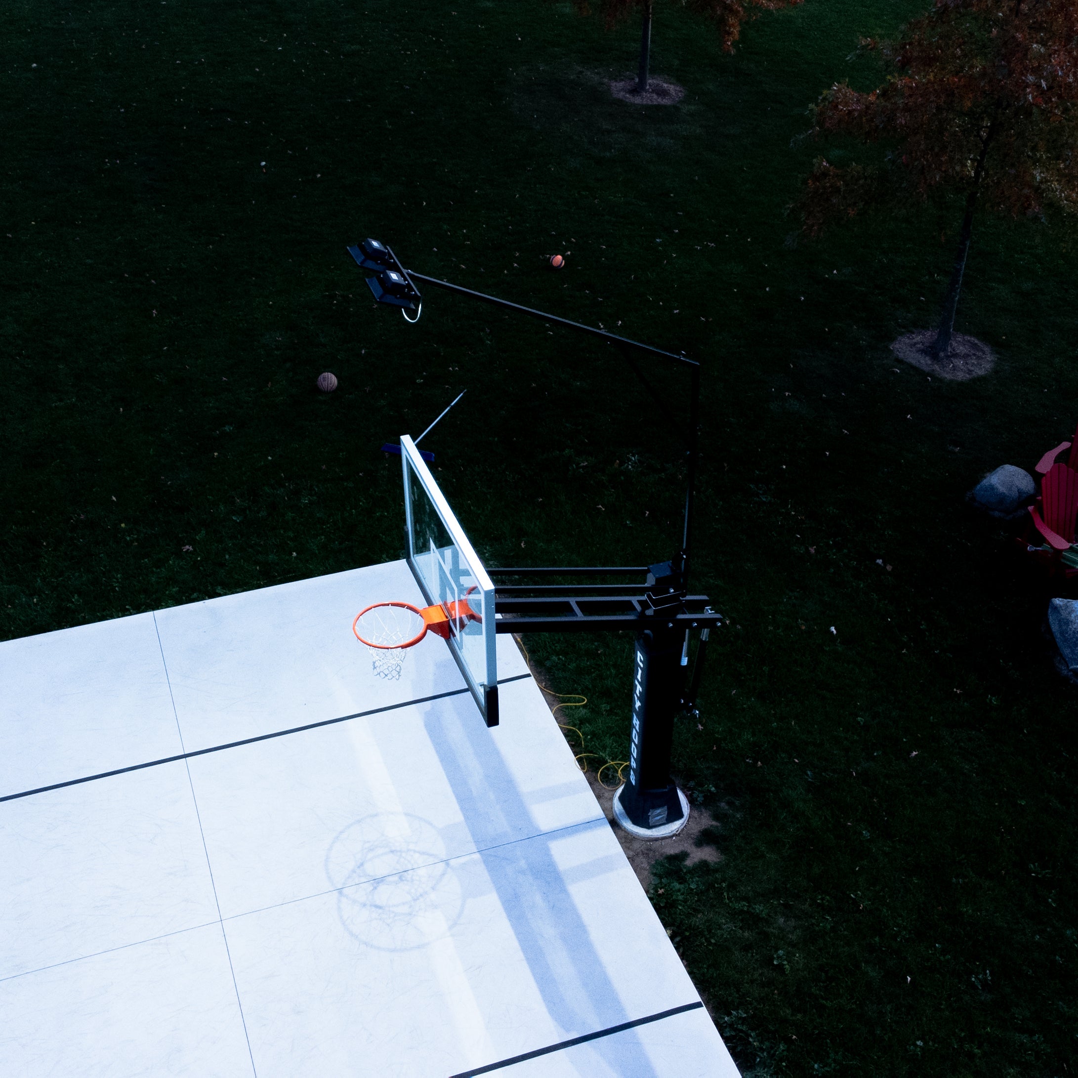 CITY HOOPS - Basketball Hoop LED Light - DIY Court Canada