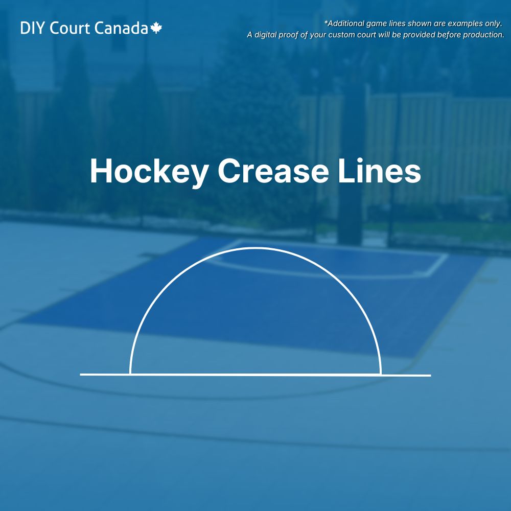 Hockey Crease Lines