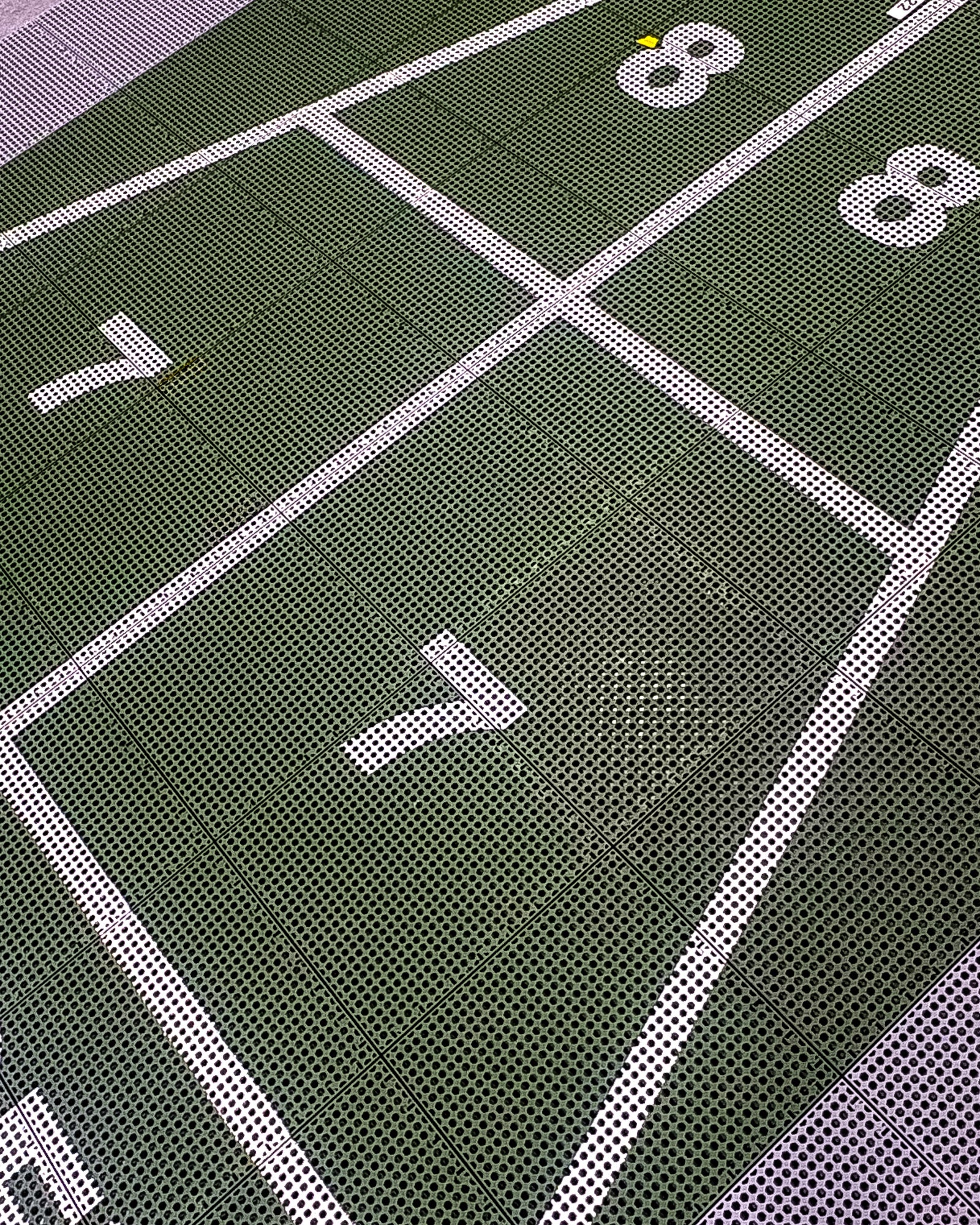 Shuffleboard Court Kit - 10'4" x 52'4" | HEXPRO Sport Tile (SC4)