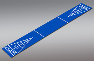 Shuffleboard Court Kit - Single 6'3" x 41'8" (S1) - DIY Court Canada