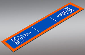 Shuffleboard Court Kit - Single 9'7" x 47'7" (S10) - DIY Court Canada