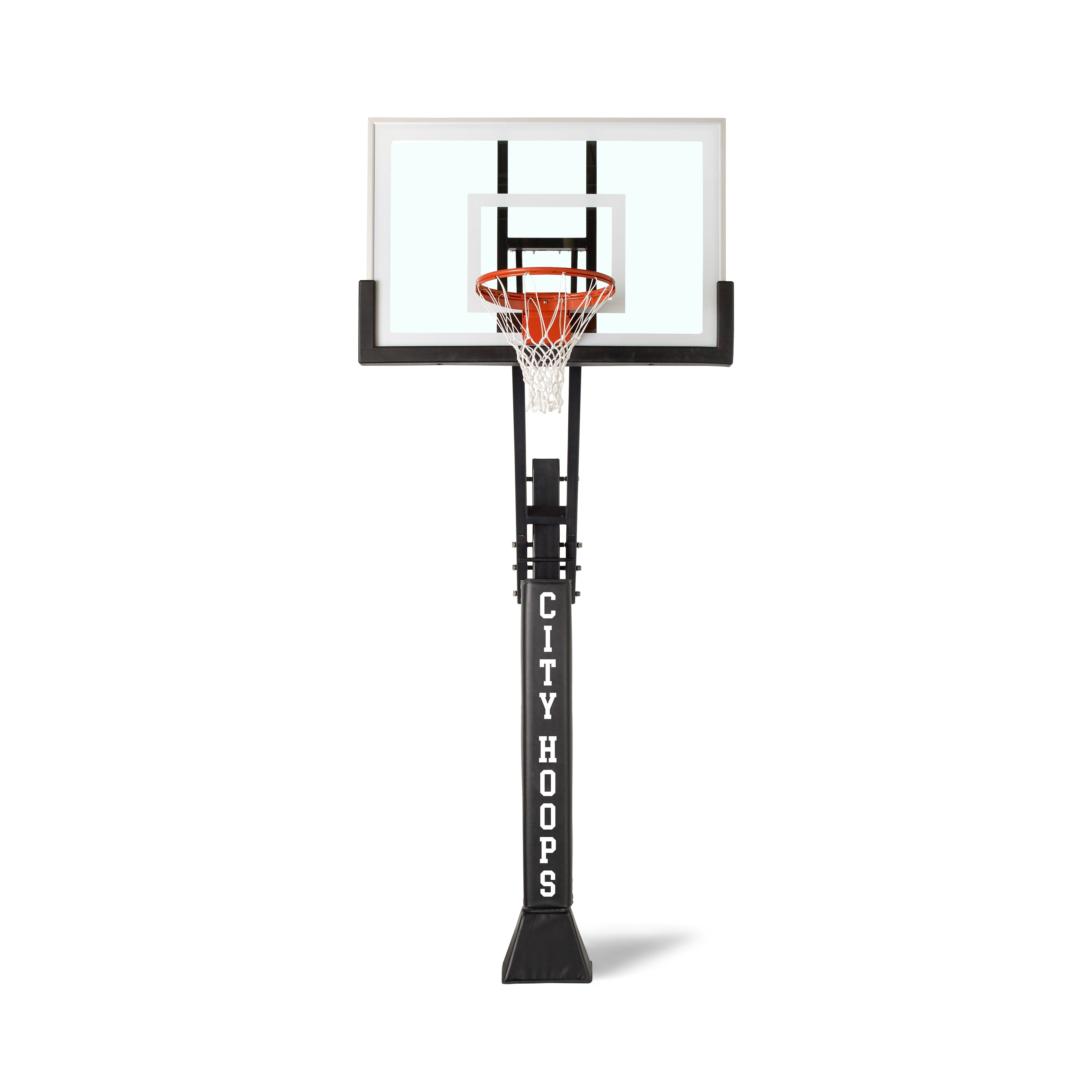 CITY HOOPS - Silver Basketball Hoop - DIY Court Canada