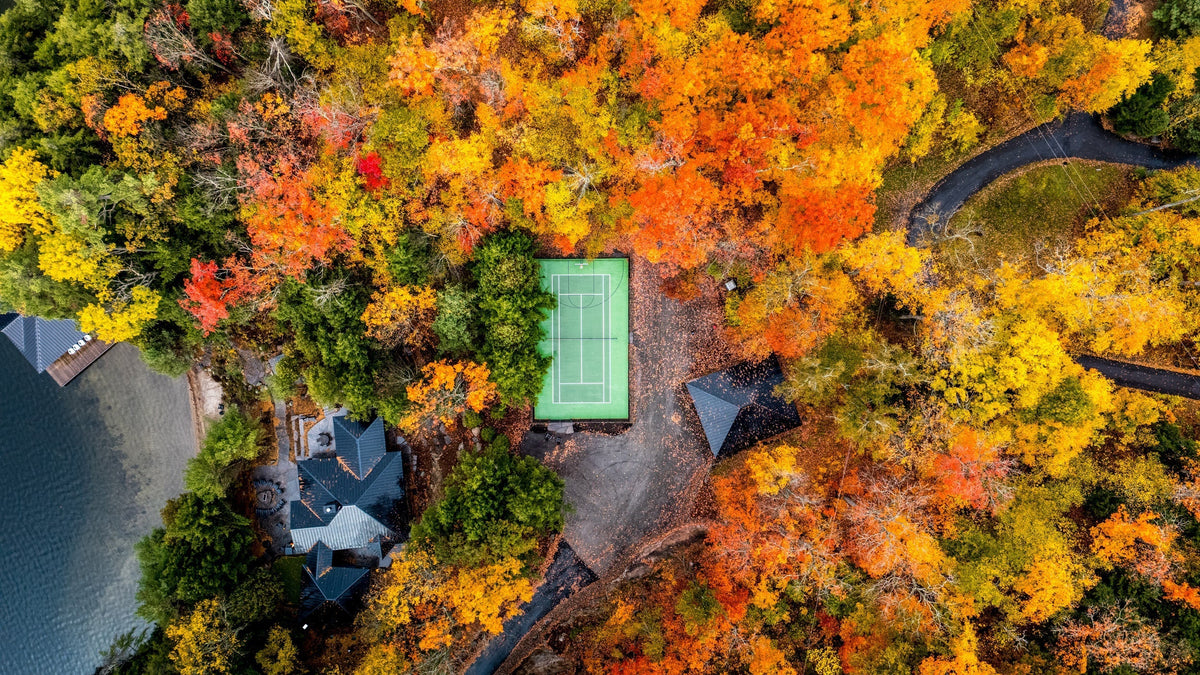 Why Fall Is the Best Time to Plan Your Backyard Court Installation