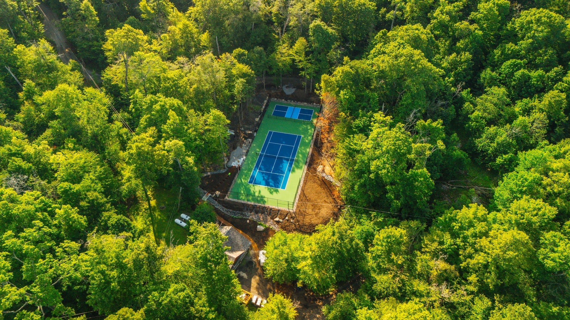 How Many Pickleball Courts Fit on a Backyard Tennis Court?