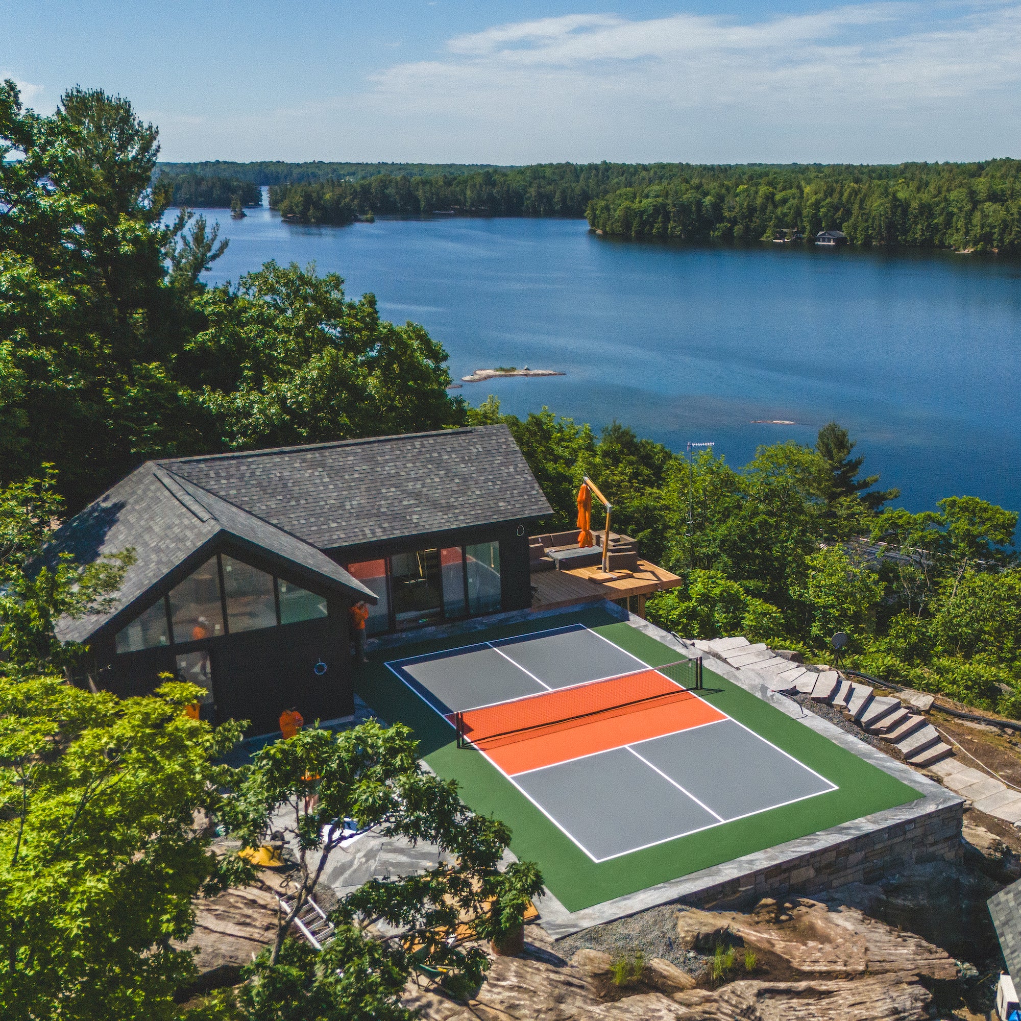 CushionX - Premium Pickleball Acrylic Court & Installation - DIY Court Canada