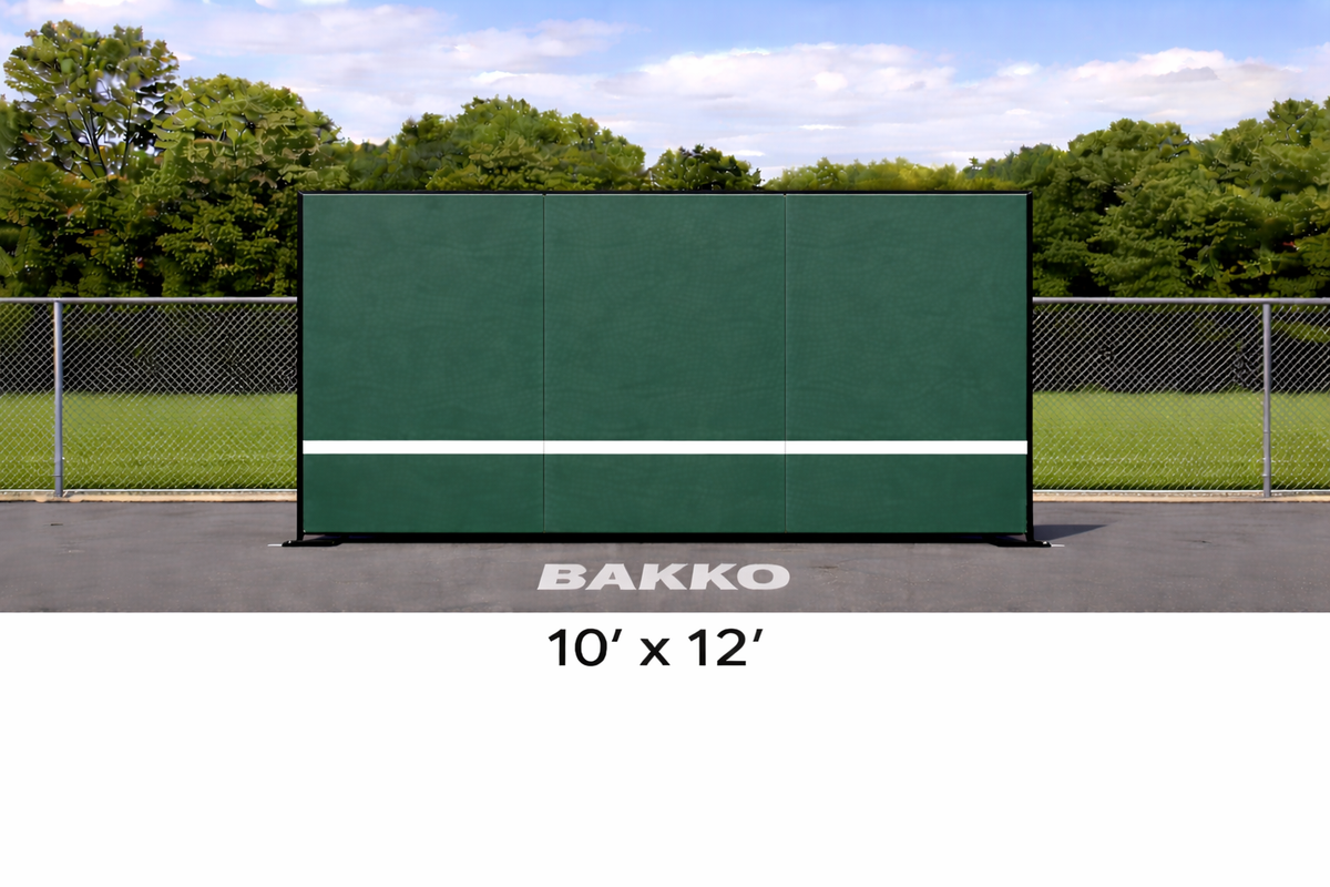 Bakko Bakko Backboard - Tennis Court Rebounder Wall (6 Sizes Available) – DIY ...