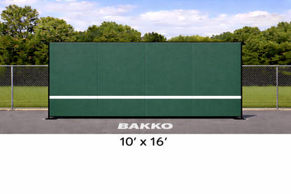 Bakko Backboard - Tennis Court Training Rebounder Wall (6 sizes available)