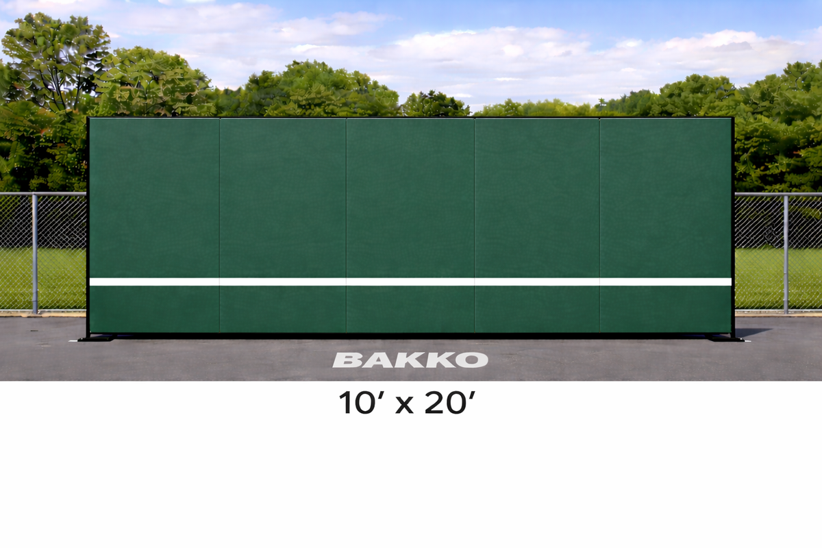 Bakko Bakko Backboard - Tennis Court Rebounder Wall (6 Sizes Available) – DIY ...