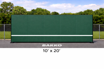 Bakko Backboard - Tennis Court Training Rebounder Wall (6 sizes available)