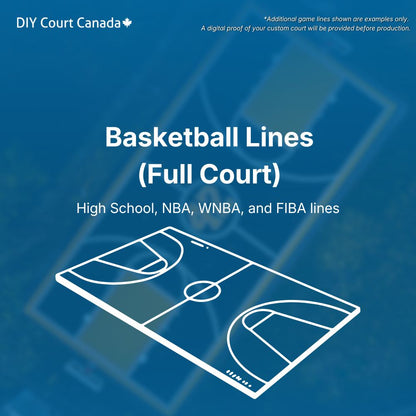 Basketball (Full Court) Lines