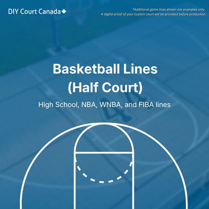 Basketball (Half Court) Lines