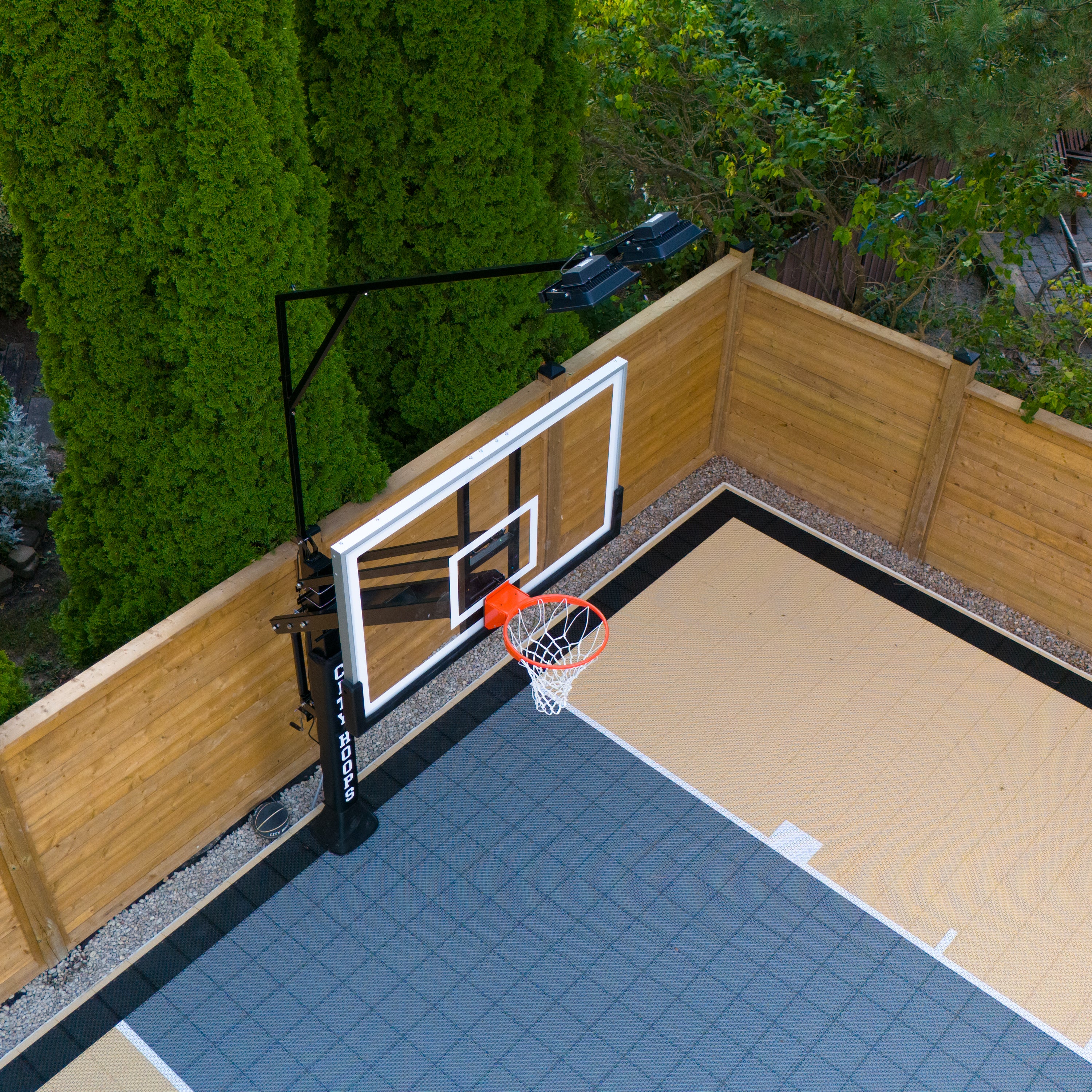 CITY HOOPS - Basketball Hoop LED Light - DIY Court Canada