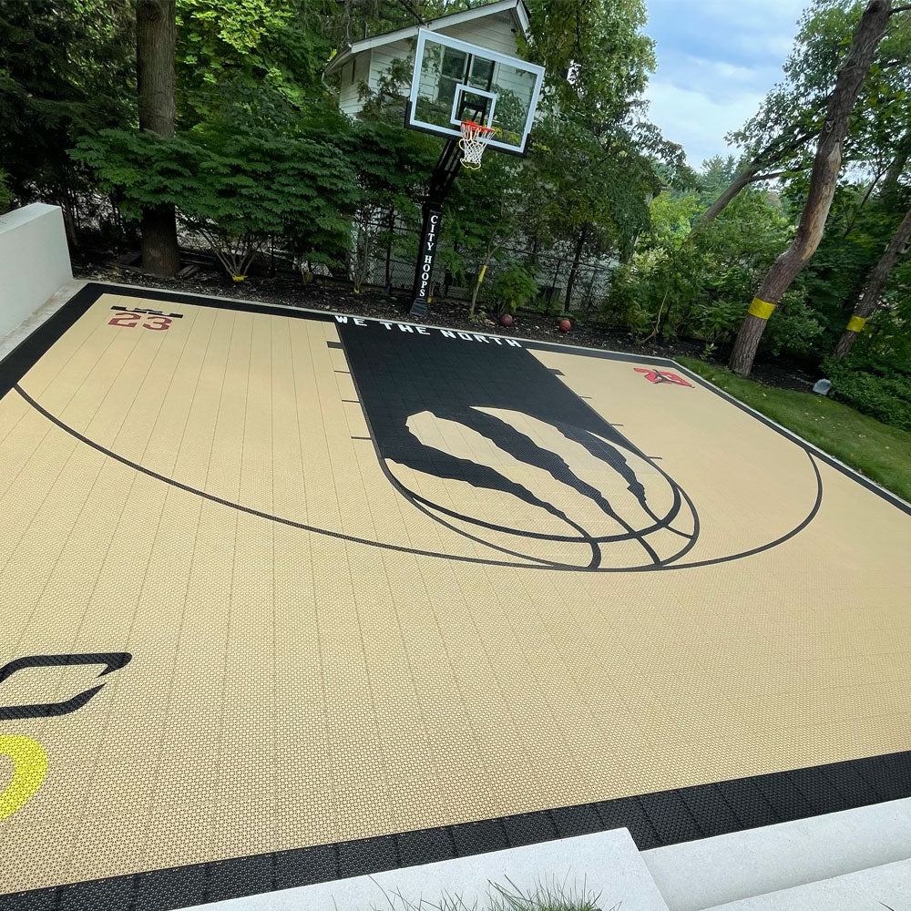 Outdoor Basketball Court Kits - DIY Sports Tiles