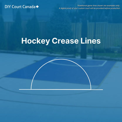 Hockey Crease Lines