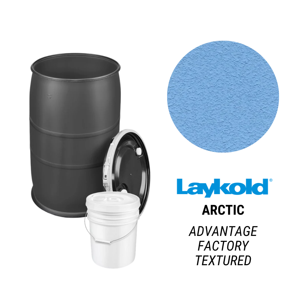 Laykold Float Sample Laykold Advantage Colorcoat - Arctic - Factory Textured – DIY Court Canada
