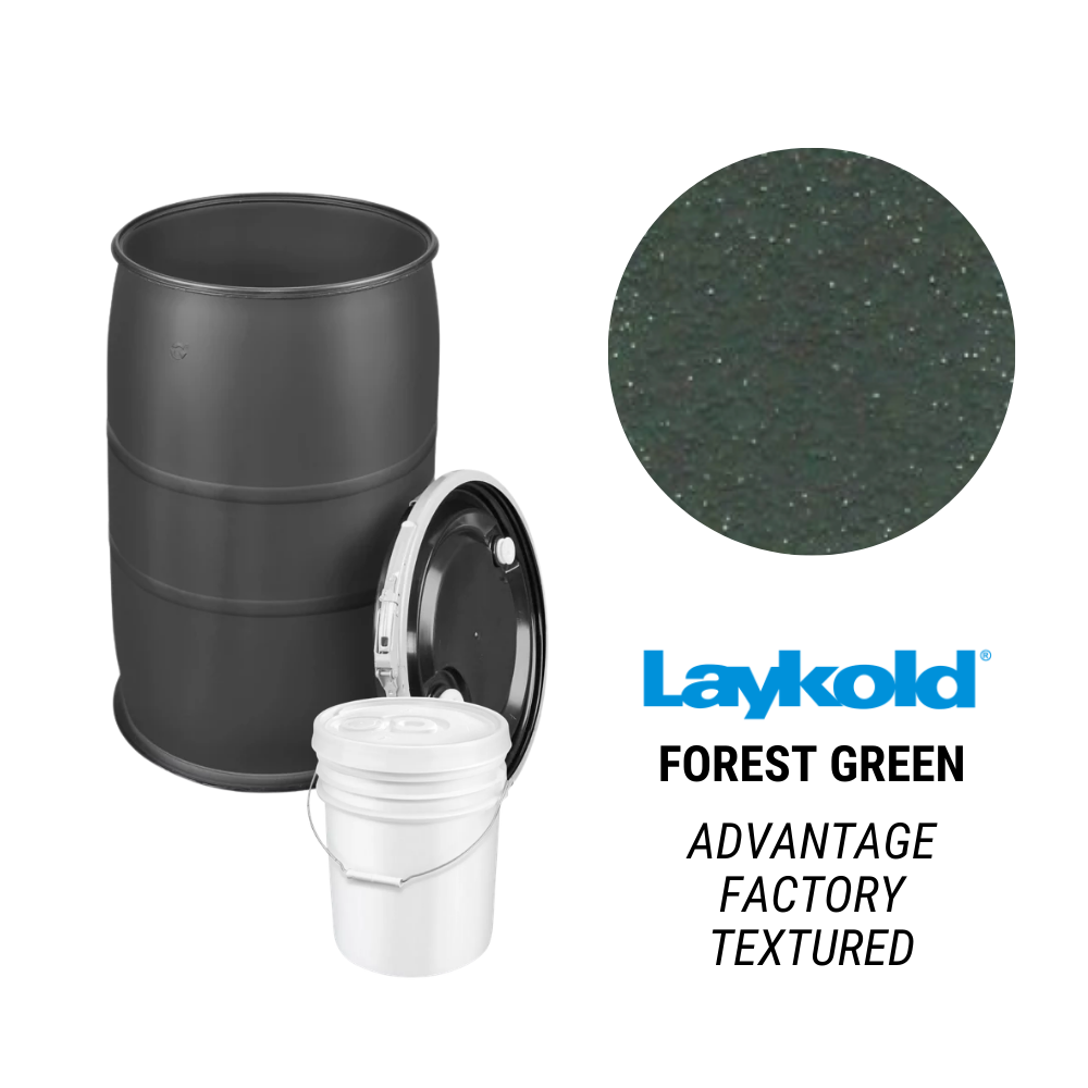 Laykold Advantage Colorcoat - Forest Green - Factory Textured