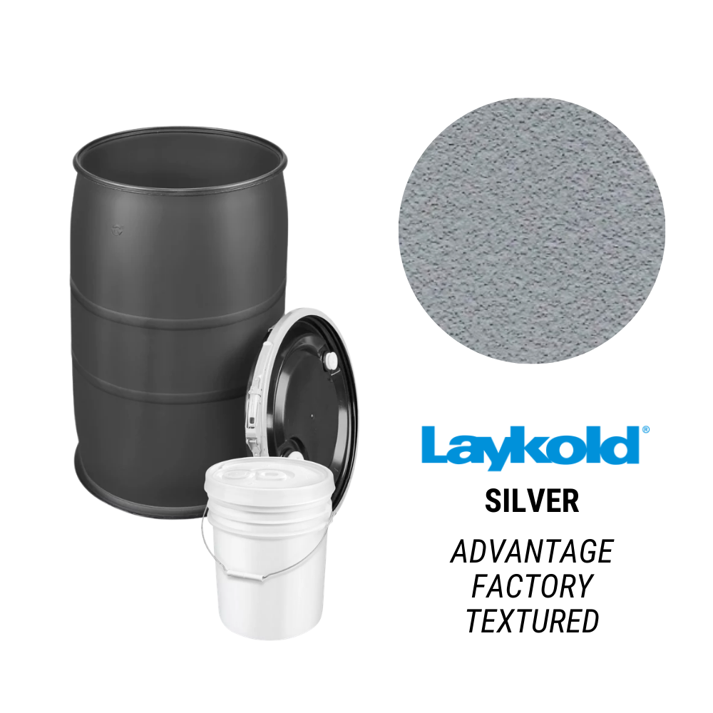 Laykold Advantage Colorcoat - Silver - Factory Textured