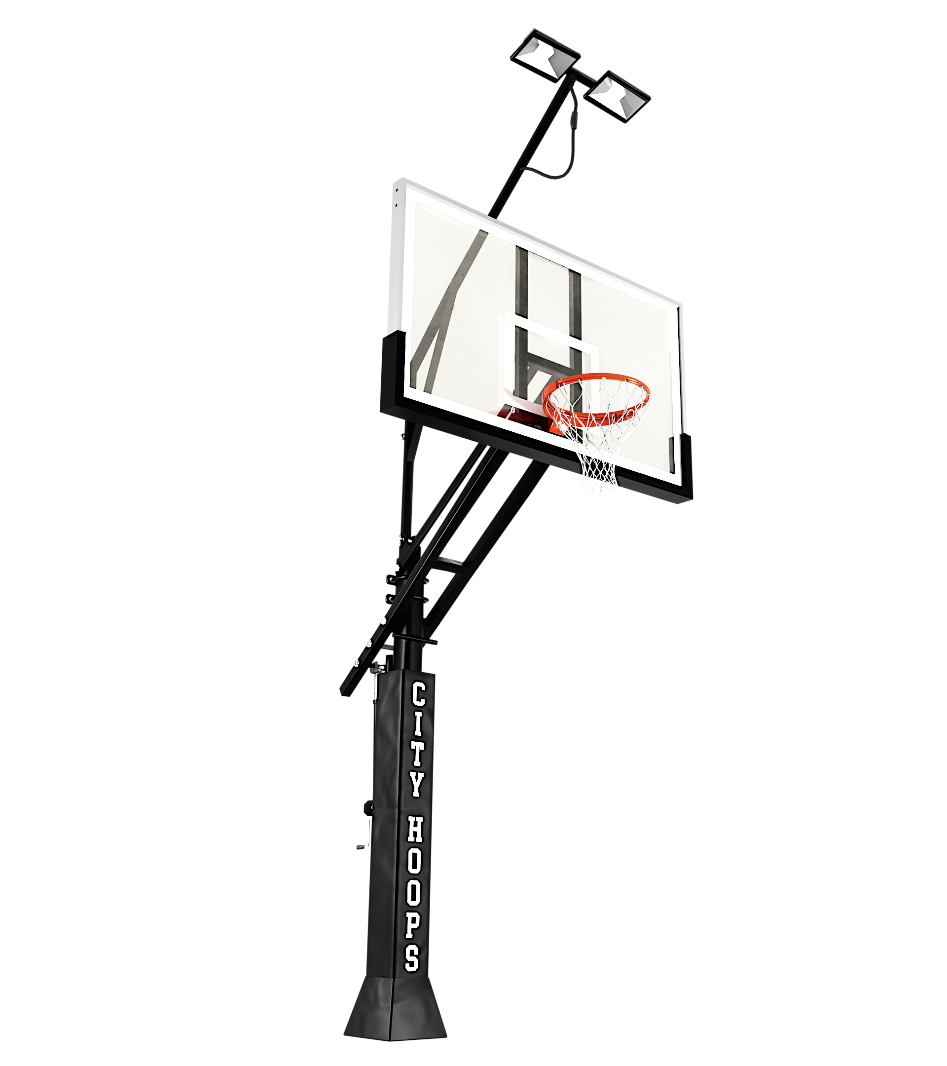 CITY HOOPS - Basketball Hoop LED Light - DIY Court Canada