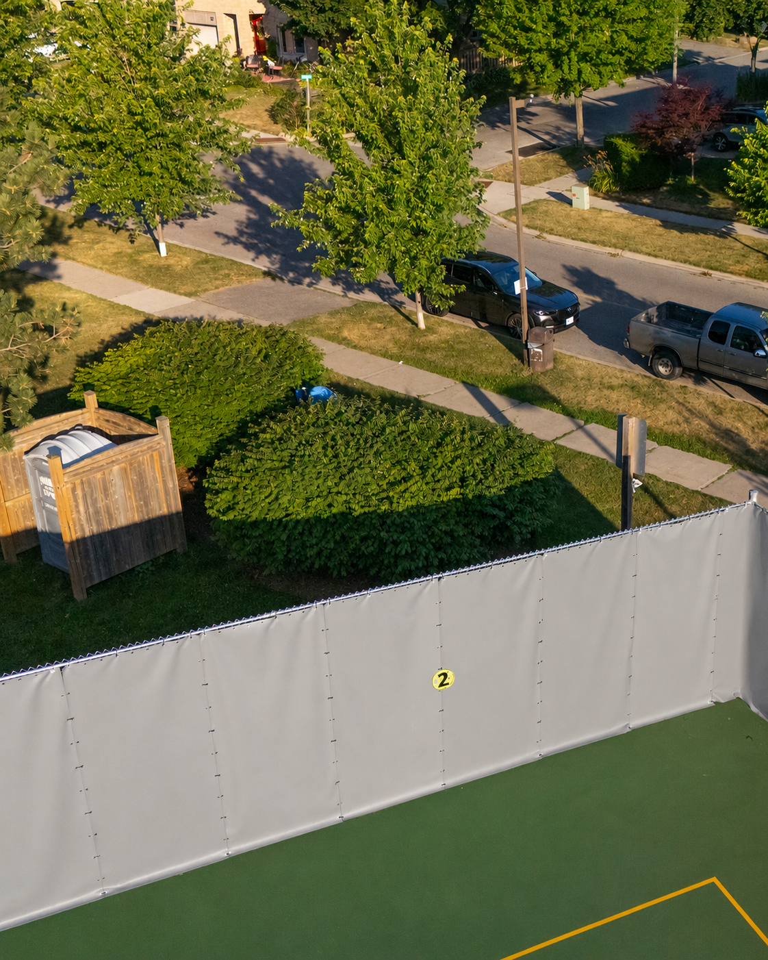 Installation - Noise Reducing Fence - (Cost per ln. ft.)