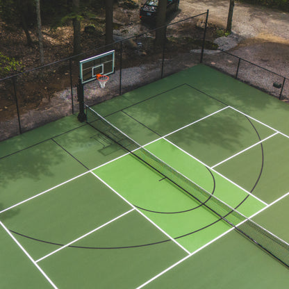 EIGHTYNINE Sports - Multi-Sport Adjustable Net System - Single Post (34' - 44' Post Separation)