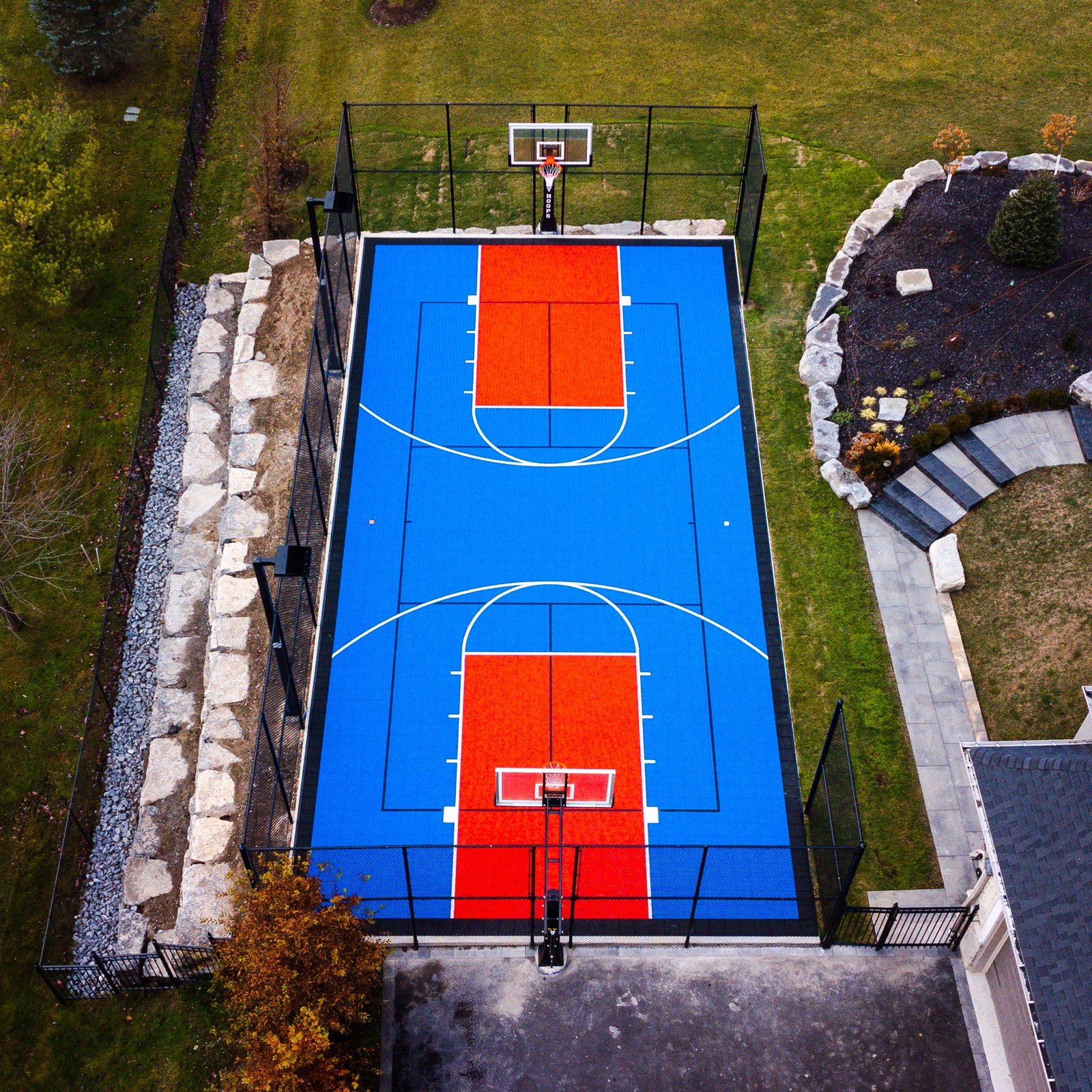 Add Half Court Basketball Lines For Your Tile Court Kit DIY Court Canada