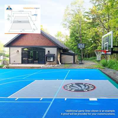 Volleyball Lines - DIY Court Canada