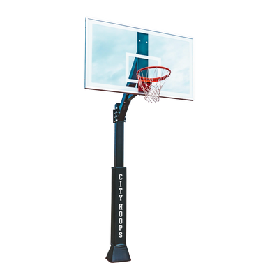 CITY HOOPS - Fixed Height Basketball Hoop - DIY Court Canada