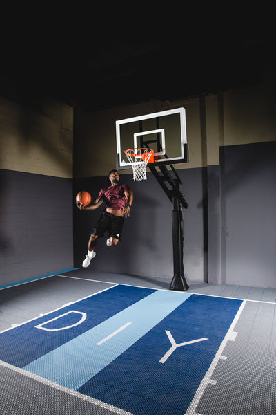 Basketball Court Kit - Half Court 30'9" x 25'8" (H3) - DIY Court Canada