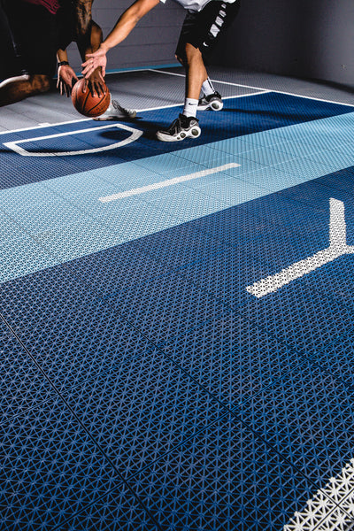 Basketball Court Kit - Half Court 44'3" x 28'2" (H7) - DIY Court Canada