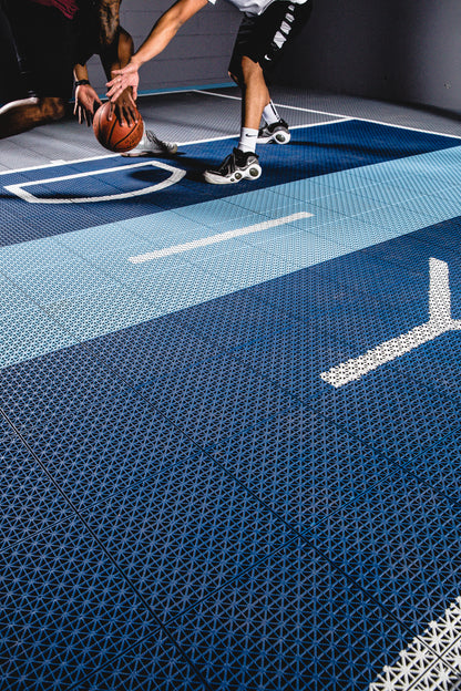 Basketball Court Kit - Half Court 30'9" x 25'8" (H3) - DIY Court Canada