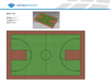 Basketball Court Kit - Full Court 59'5" x 94'11" (F14) - DIY Court Canada
