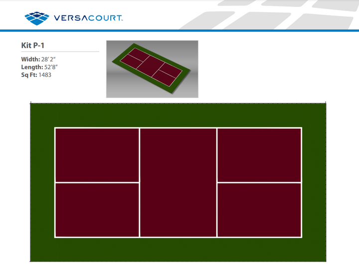Pickleball Court Kits Canada | Modular Outdoor Sport Tiles & Acrylic ...