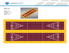 Shuffleboard Court Kit - Double 19'9" x 51'10" (S19) - DIY Court Canada